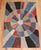 A compelling Mid-20th Century American hooked rug. Measures: 3'2" x 5'11''.