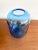 Blue Large Vintage Modern Don Shepherd Blenko Glass Attributed Pill Vase in Azure Blue, Unmarked For Sale - Image 8 of 8