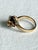 Metal Vintage 14k Yellow Gold Victorian Revival Golden Beryl & Diamond Bypass Cocktail Ring, Size 7 For Sale - Image 7 of 10