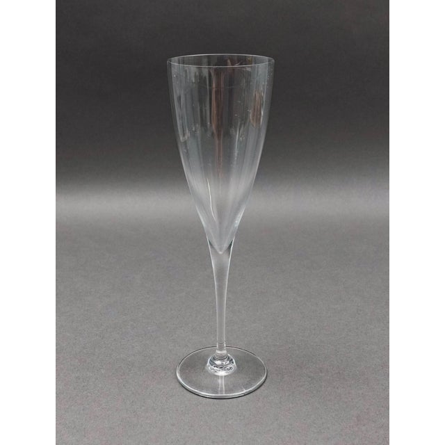 Late 20th Century Late 20th Century Baccarat Crystal France Dom Perignon Port Wine Glasses- Set of 6 For Sale - Image 5 of 8