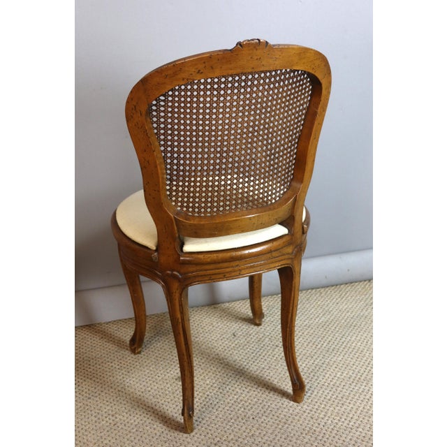 Wood Vintage Louis XV Style Chairs, 1990s, Set of 6 For Sale - Image 7 of 11