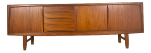 Mid-Century Modern Danish Teak Sideboard by Axel Christensen for Aco Mobler