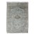 Modern Oushak Rug by Keivan Woven Arts, Light Green & Blue, 6' X 9' For Sale