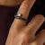 Early 21st Century Contemporary Diamond Sapphire 18k Yellow Gold Bypass Ring, Size 6.75 For Sale - Image 5 of 6