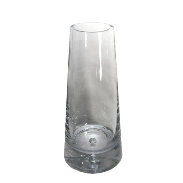 Mid-Century Modern Mid-Century Modern Blown Glass Vase For Sale - Image 3 of 10