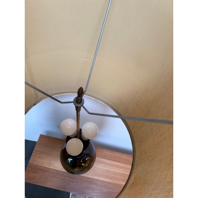 Mid 20th Century Glass Table Lamp For Sale - Image 11 of 12
