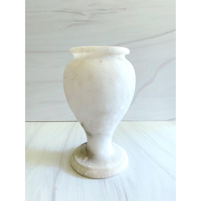 Vintage Alabaster Vase Chairish