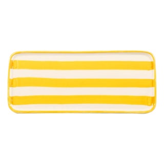Lido Rectangular Plate - Set of 4 - Yellow For Sale