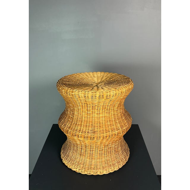 Sculptural Rattan Juttu Mushroom Stool by Eero Aarnio for Artek, Finland, 1960s For Sale - Image 16 of 16