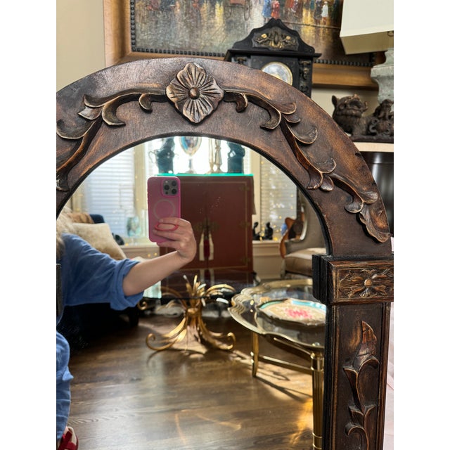 Vintage Spanish Revival Style Mirror For Sale - Image 9 of 12