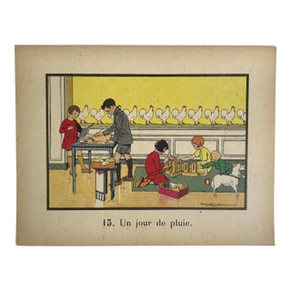 Mid 19th Century Jean-François Raffaëlli – French Educational Illustration / Children M For Sale