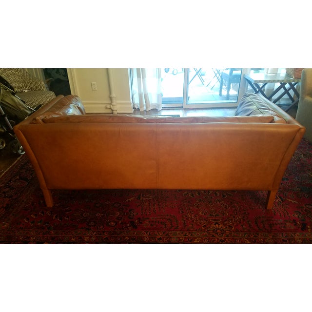 Sorensen Leather Sofa from Restoration Hardware Chairish