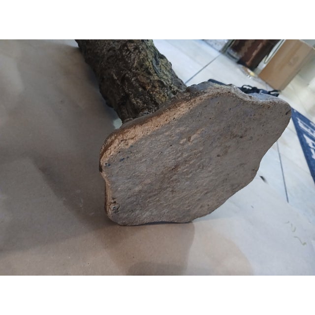 Sculpture Materials Intervention No. 10 -Signed Hand-Painted Brutalist Concrete Monolith For Sale - Image 7 of 8