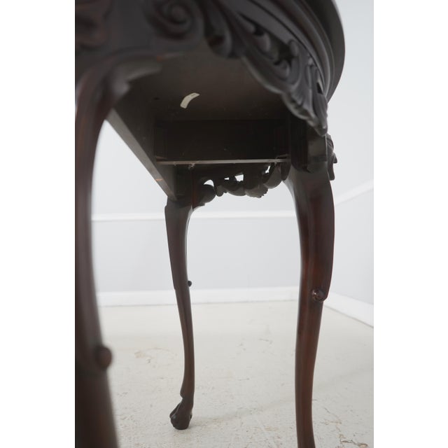 Baker Stately Homes Collection Mahogany Console Table For Sale - Image 14 of 15