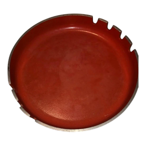 1970s Mid-Century Modern Metal Ashtray Catchall