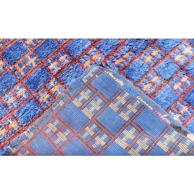 Vintage All-Over Tribal Moroccan Rug For Sale In Atlanta - Image 6 of 7