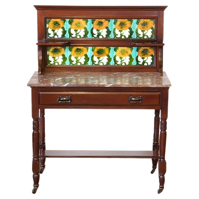 Victorian Mahogany Washstand For Sale