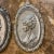 Victorian 1920s Waverly Studios Cast Iron Hand Painted Curtain Tie Backs - Set of 2 For Sale - Image 3 of 6