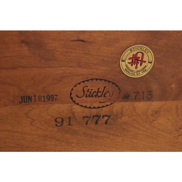 Stickley Mission Cherry Arts & Crafts Coffee Table For Sale - Image 16 of 16