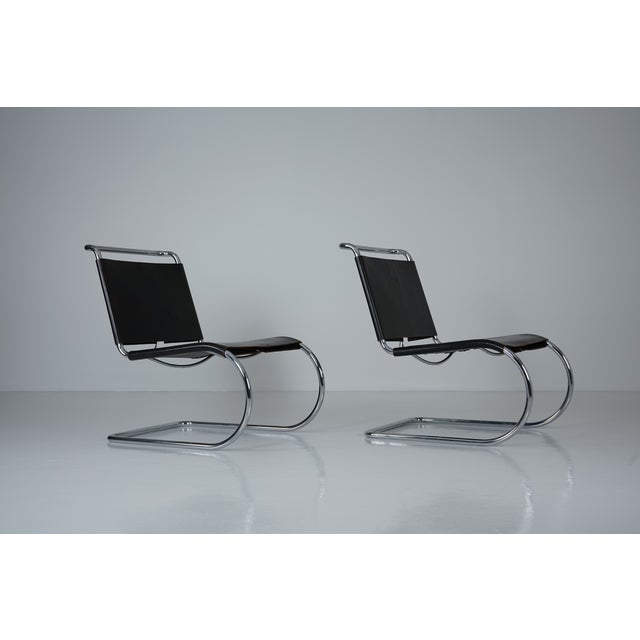 Selected items – We change the way you think about forever. Rare model MR30/5 tubular steel cantilever chair in...