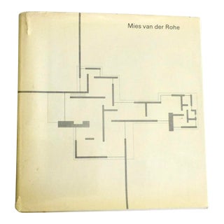 "Mies Van Der Rohe" 1965 the Art of Structure Book, 1st Ed. For Sale