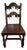 Antique Sligh Furniture Jacobean Revival Oak Dining/Hall Chair–Derbyshire and South Yorkshire Side Chair-Circa 1910s For Sale