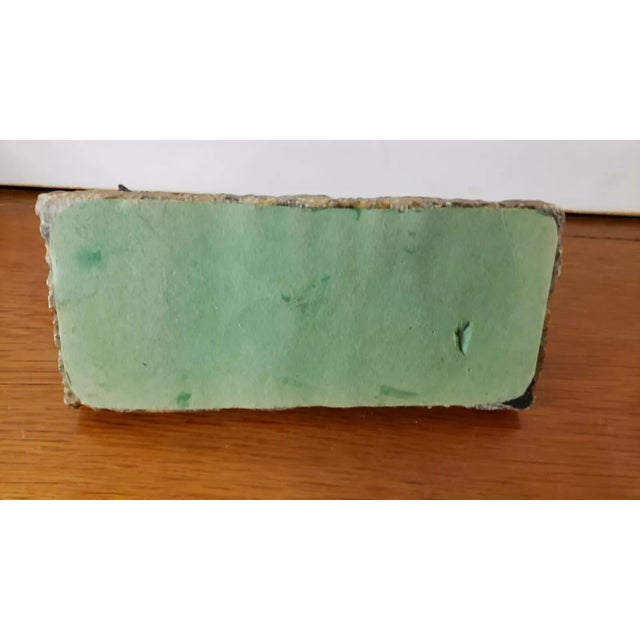 Circa 1910 Austrian Vienna Bronze Carl Kauba Style Boy Pushing Plow Bronze Sculpture on Stone Base For Sale In New Orleans - Image 6 of 6