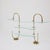 Vintage Art Nouveau Metal and Glass Patisserie Display Shelf, 1930s For Sale - Image 6 of 18