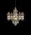 Silver Doha 34 Lights Cascading Chandelier in Polished Chrome and Crystal by Aggiolight For Sale - Image 8 of 12