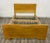 Art Deco Vintage Thomasville Mid Century Blonde Art Deco Style Full Size Bed For Sale - Image 3 of 9