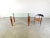 Vintage Italian Glass and Wooden Dining Table, 1990s For Sale - Image 9 of 10
