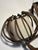Wall Sconce in Bent Rattan and Canvas by Louis Sognot, 1950 For Sale - Image 9 of 11