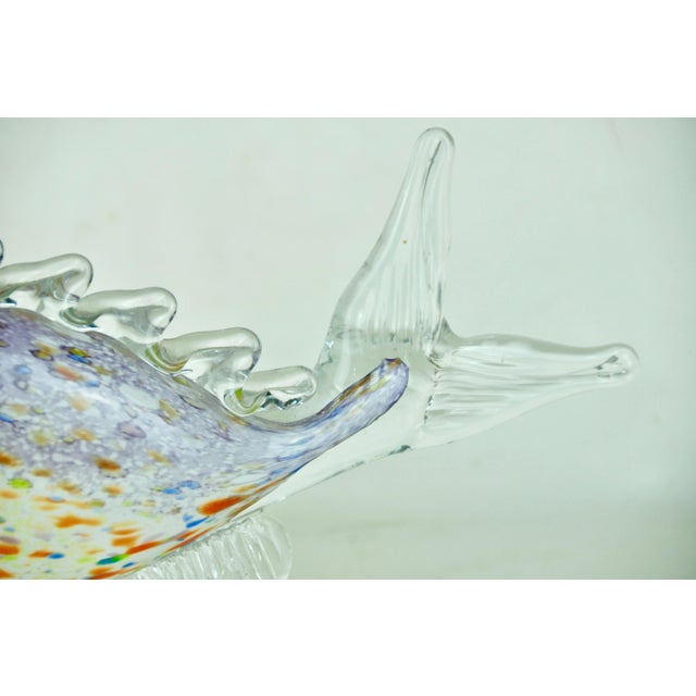 Murano Glass Fish Sculpture, 1960s For Sale - Image 7 of 8