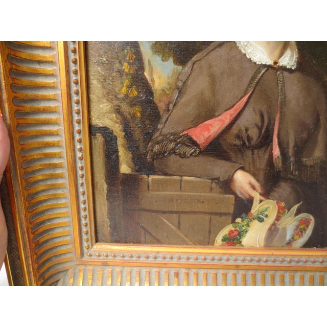 Mid 19th Century William Thompson Van Zandt Portrait Circa 1860s For Sale - Image 5 of 10