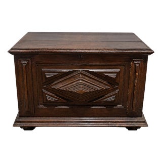 Chestnut Chest, 19th Century For Sale