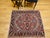 Vintage Persian Heriz Serapi Rug, Hand-Knotted Wool, Geometric Pattern, Brick-Red & Ivory, 4x4 For Sale - Image 11 of 18
