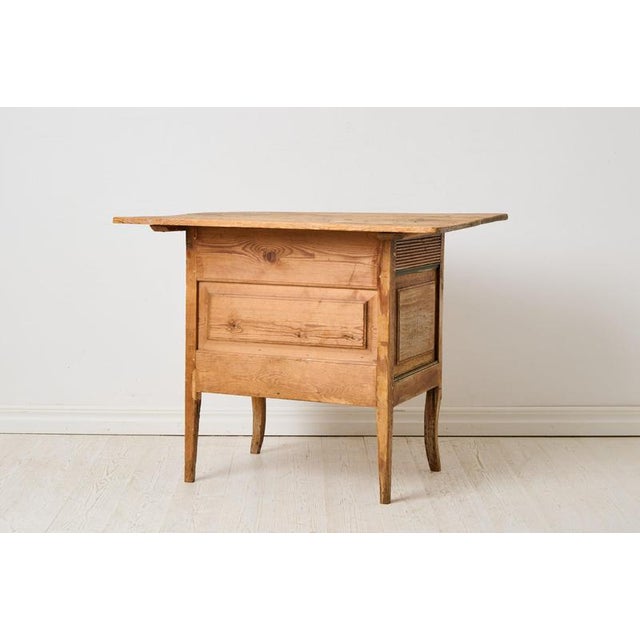 Antique Swedish Sideboard in Pine, 1820 For Sale - Image 6 of 11