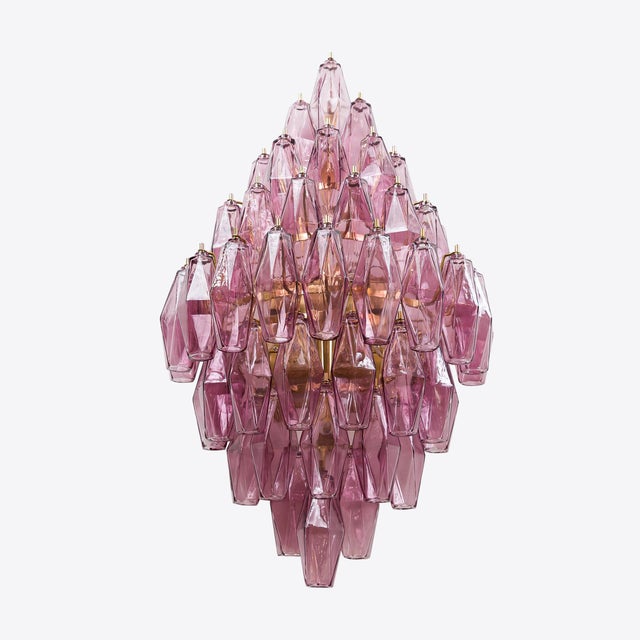 Early 21st Century Lilac Sorrento Wall Light from Pure White Lines For Sale - Image 5 of 7