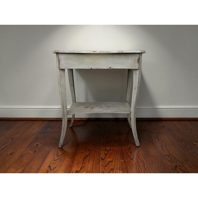 Biedermeier Lacquered Side Table, 1815 For Sale - Image 15 of 17