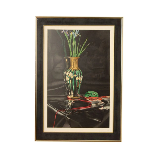 1980s Patrick S. Gordon 'Basic Black with Pearls' Limited Edition Silkscreen For Sale - Image 13 of 13