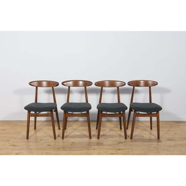 Mid-Century Modern Mid-Century Modern Dining Chairs from Zamojska Furniture Factory, 1960s, Set of 4 For Sale - Image 3 of 18