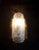 Vintage German Wall Lamp with Gold-Colored Metal Frame and Ice Glass Screen from Fischer Lights, 1980s For Sale - Image 4 of 7