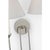 Traditional Amber Lewis for Visual Comfort Signature Ingela 24" Double Sconce in Polished Nickel with Silk Pleat Shades For Sale - Image 3 of 5
