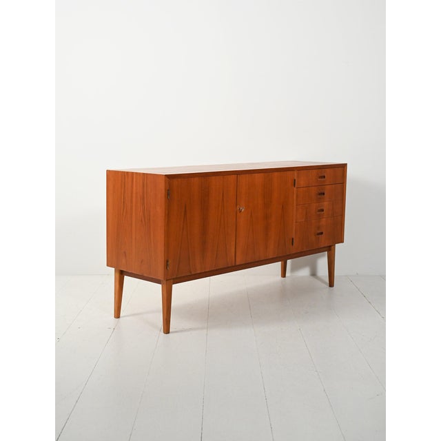 Scandinavian Teak Sideboard, 1960s For Sale - Image 4 of 11