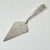 Hollywood Regency Mid-Century Italian Hollywood Regency Traditional Etched Silverplate Pie-Cake Server For Sale - Image 3 of 10