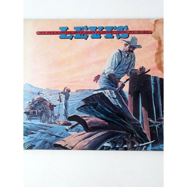 VINTAGE Levi's 70s advertising POSTER 【公式通販】