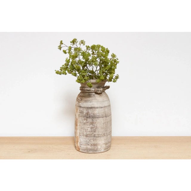 Handmade Wooden Vase-Anura For Sale In Los Angeles - Image 6 of 7