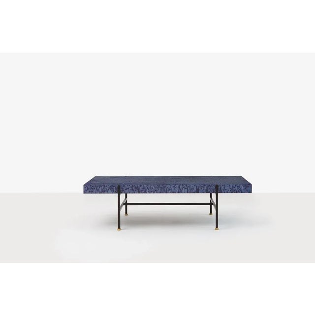 Blue Osis Bensimon Low Table by Llot Llov For Sale - Image 4 of 6