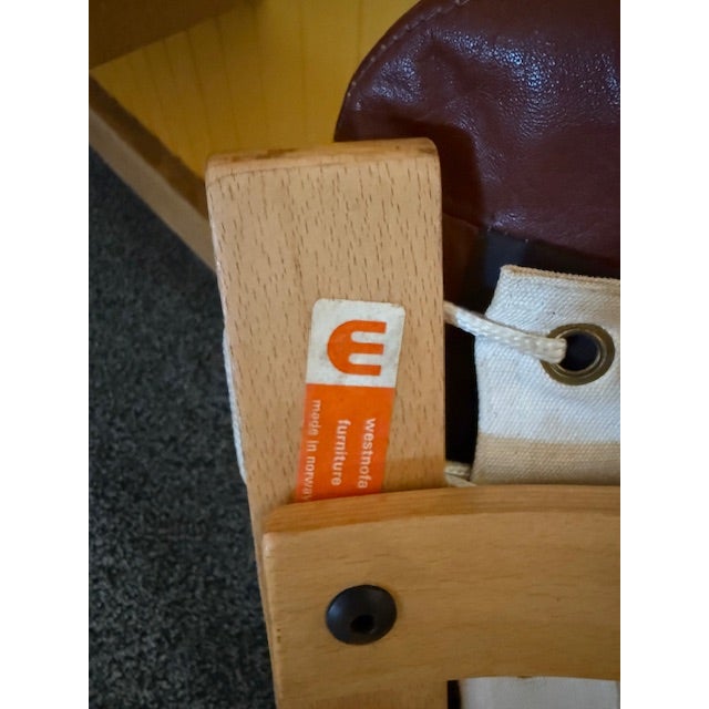 1960s 1960s Ingmar Relling Siesta Chair and Ottoman for Westnofa For Sale - Image 5 of 17