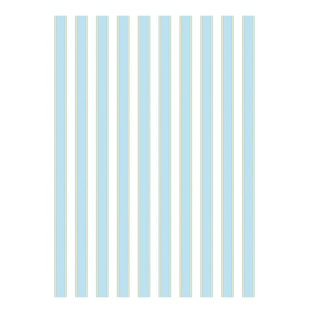 The House of Scalamandré Piano Stripe | Wallcovering Wallpaper, Robin'S Egg For Sale